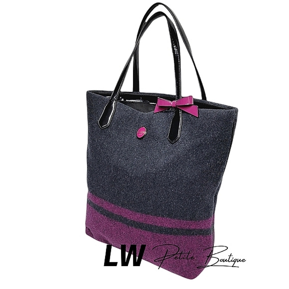 Coach North South Wool Tote